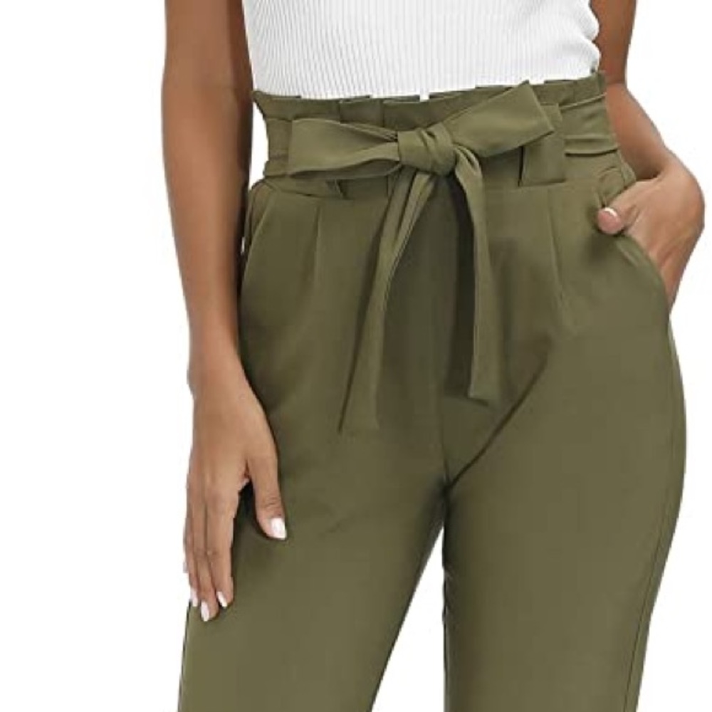 Navy blue business casual pants